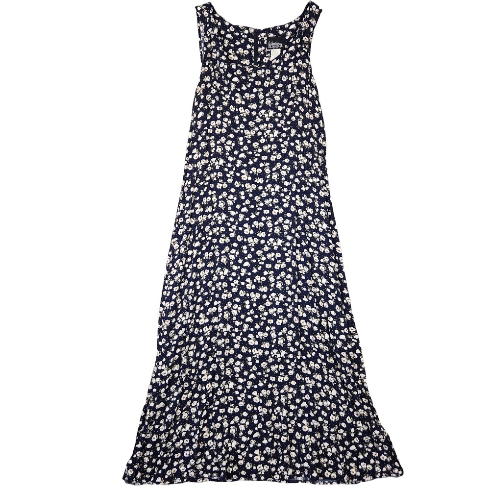 Whirlaway Frocks Floral Maxi Dress Womens 12 Phoebe Buffay Vtg Cottagecore Retro